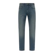 J45 reguliere type jeans Emporio Armani , Blue , Heren