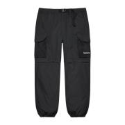 Beperkte oplage Cargo Broek met Mesh Zak Supreme , Black , Heren