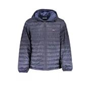 Blauwe Geborduurde Hoodie Levi's , Blue , Heren