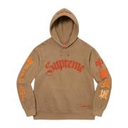 Grote Chinese Muur Zwaard Hoodie Supreme , Brown , Heren