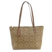 Pre-owned Plastic totes Coach Pre-owned , Brown , Dames