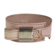 Pre-owned Leather hermes-jewelry Hermès Vintage , Pink , Dames