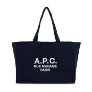 Rue Madame E/W Tote Tas A.p.c. , Blue , Dames