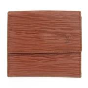 Pre-owned Canvas wallets Louis Vuitton Vintage , Brown , Dames