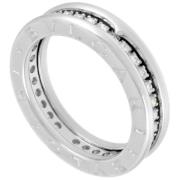 Pre-owned White Gold rings Bvlgari Vintage , Gray , Dames