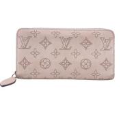 Pre-owned Fabric wallets Louis Vuitton Vintage , Beige , Dames