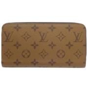 Pre-owned Fabric wallets Louis Vuitton Vintage , Brown , Dames