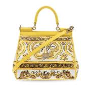 Sicily Mini Schoudertas Dolce & Gabbana , Multicolor , Dames