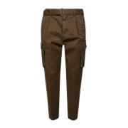 Stijlvolle Pantalone voor Mannen Dsquared2 , Brown , Heren