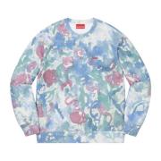 Limited Edition Watercolor Floral Crewneck Supreme , Multicolor , Here...