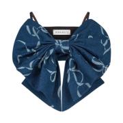 Denim Bow Bralette - Raw Denim Nina Ricci , Blue , Dames