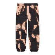 Bleached Denim Print Mountain Pant Supreme , Black , Heren