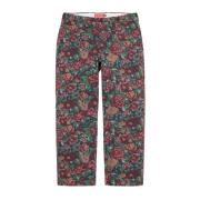 Beperkte oplage Bloemen Chino Broek Supreme , Multicolor , Heren