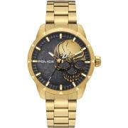 Heren Quartz Metalen Horloge Goud Police , Yellow , Heren