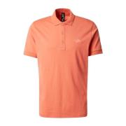 Heren Basic Logo Polo Replay , Pink , Heren