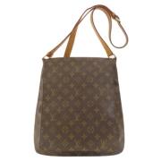 Pre-owned Canvas louis-vuitton-bags Louis Vuitton Vintage , Brown , Da...