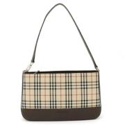 Pre-owned Canvas handbags Burberry Vintage , Beige , Dames