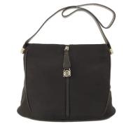 Pre-owned Nylon shoulder-bags Loewe Pre-owned , Black , Dames