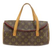 Pre-owned Canvas louis-vuitton-bags Louis Vuitton Vintage , Brown , Da...