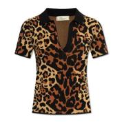 Dierenprint Polo Blumarine , Multicolor , Dames