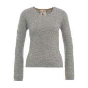 Grijze Gebreide Trui Aw24 Semicouture , Gray , Dames