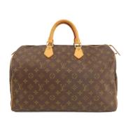 Pre-owned Fabric louis-vuitton-bags Louis Vuitton Vintage , Brown , Da...