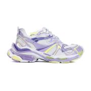 Runner 2 Sneakers in Eierschaal Lila Geel Balenciaga , Multicolor , Da...