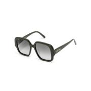 Lw40134U 96B Sunglasses Loewe , Green , Dames