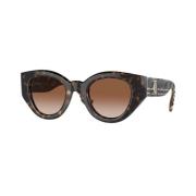 Klassieke Britse zonnebril Burberry , Brown , Dames