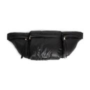 Zwarte Gewatteerde Heuptas Lichtgewicht Ripstop Jil Sander , Black , H...