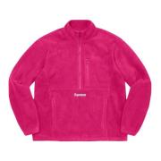 Beperkte oplage Half Zip Pullover Magenta Supreme , Pink , Heren