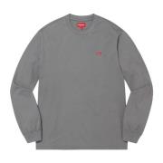 Beperkte Oplage Houtskool Longsleeve Supreme , Gray , Heren