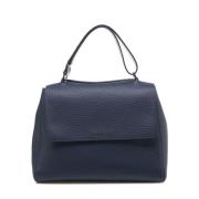 Blauwe Handtas Dames Tassen Aw24 Orciani , Blue , Dames