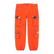 Beperkte Oplage Cargo Broek Oranje Supreme , Orange , Heren