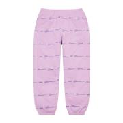 Script Stripe Sweatpant Pale Purple Supreme , Purple , Heren