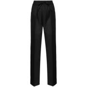 Grijze Geruite Monogram Broek Isabel Marant , Gray , Dames