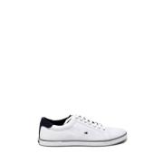 Heren Sneakers Herfst/Winter Katoen Tommy Hilfiger , White , Heren