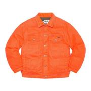 Neon Oranje Canvas Donsjas Supreme , Orange , Heren