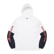 Gelaagde capuchontrui wit Limited Edition Supreme , White , Heren