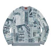 Beperkte oplage Missoni Sweater Wit Supreme , Multicolor , Heren