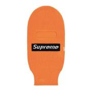 Beperkte oplage Box Logo Balaclava Oranje Supreme , Orange , Unisex