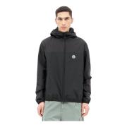 Ripstop Windbreaker Jas Moncler , Black , Heren