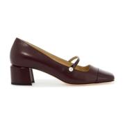 Elegante Mary Jane Stijl Pumps Jimmy Choo , Purple , Dames