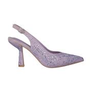 Kristallen hakschoenen Alma EN Pena , Purple , Dames