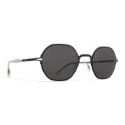 Zwart/Donkergrijs Solbril Santana Mykita , Black , Unisex