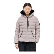 Korte donsjas met ritssluiting Moncler , Pink , Dames