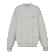 Sweatshirt met bedrukt logo Y-3 , Gray , Unisex