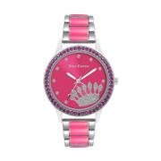 Zilveren Damesmode Horloge Juicy Couture , Multicolor , Dames