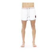 Heren Zwemkleding Collectie Lente/Zomer Bikkembergs , White , Heren