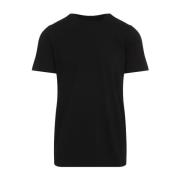 Zwart Level T-Shirt Rick Owens , Black , Heren